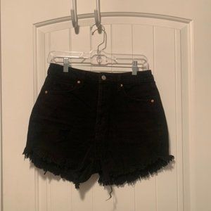 Wild Fable Black Denim Shorts